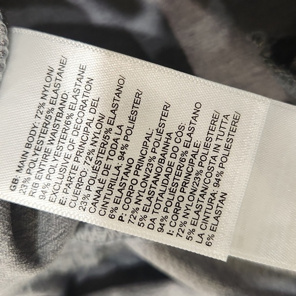 North Face Aphrodite Motion Capri pants in Asphalt Grey Womens Large NWOT - Picture 8 of 8